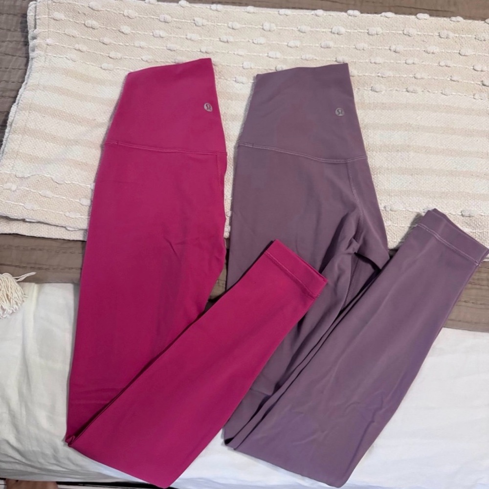 Bundle of 2 Lululemon Align Legging 28” size 2